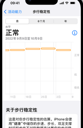 乌尔禾iPhone手机维修如何在iPhone开启'步行稳定性通知'