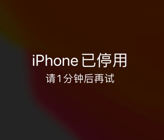 乌尔禾苹果手机维修分享:iPhone 显示“不可用”或“已停用”怎么办？还能保留数据吗？ 