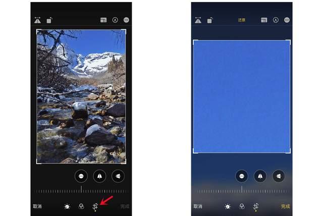 乌尔禾苹果手机维修分享iPhone手机如何使用裁剪功能隐藏照片 